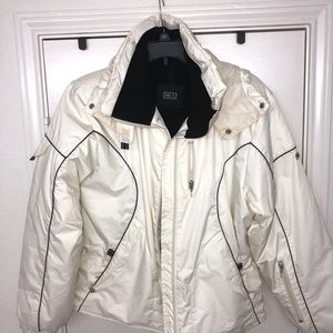 Nils white ski jacket size 10